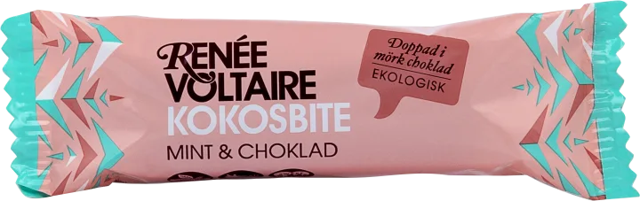 Renée Voltaire Kokosbite Mint & Choklad 40 g Renée Voltaire