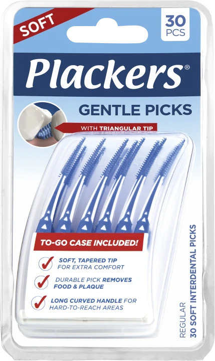 Plackers Gentle Picks 30 st Plackers