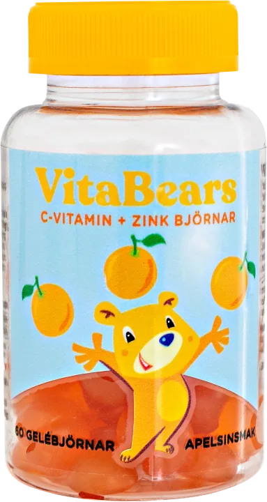 VitaBears C-vitamin + Zink 60st Vitabeaner