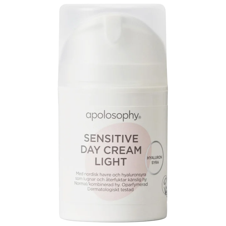 Apolosophy Sensitive Day Cream Light Oparf 50 ml Apolosophy