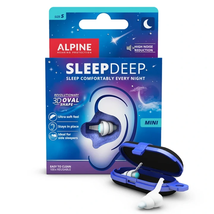 Alpine SleepDeep Mini Earplugs 1 par Alpine