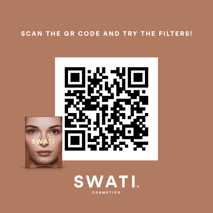 SWATI Cosmetics 1 Month Bronze färgade linser Swati