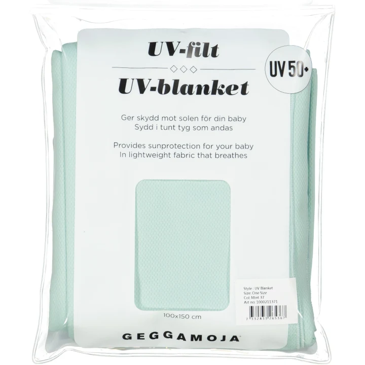 Geggamoja UV Filt 50+ Mint One Size Geggamoja
