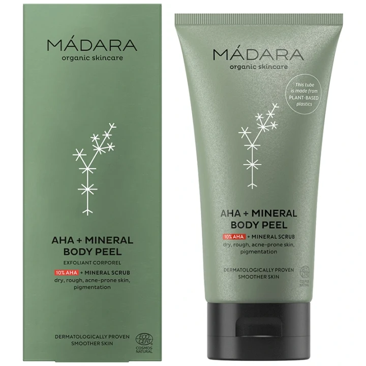 Mádara AHA+Mineral Body Peel 175 ml Mádara
