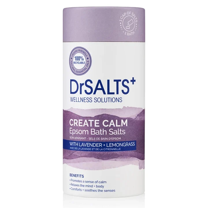 DrSALTS+ Create Calm Epsom Bath Salts 750 g Drsalts+