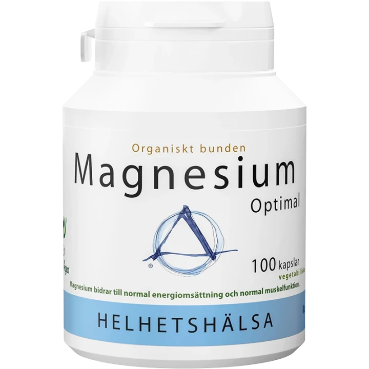 Helhetshälsa MagnesiumOptimal 100 kapslar Helhetshälsa