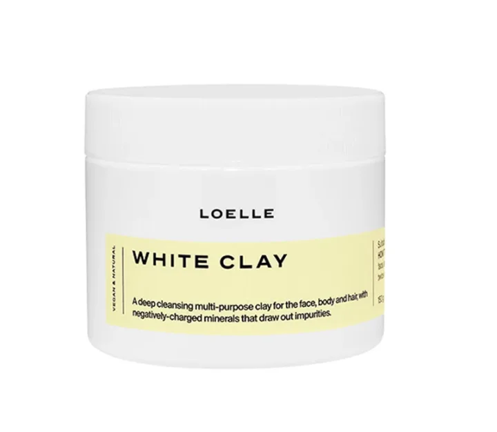 Loelle Moroccan Rhassoul Clay White Sensitive Skin 150 g Loelle