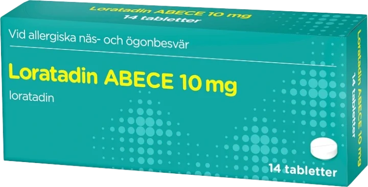 Loratadin ABECE Tablett 10 mg 14 st ABECE