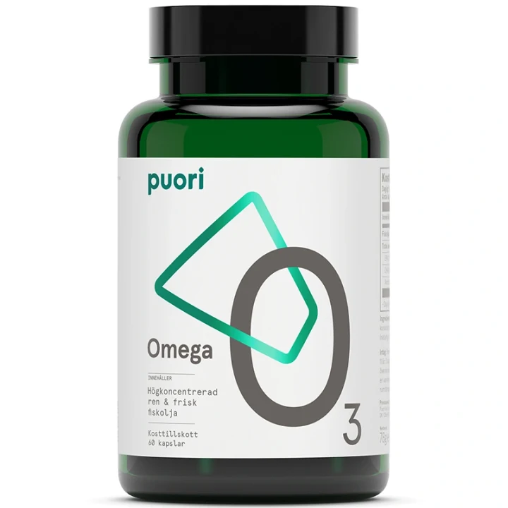 Puori O3 Omega-3 60 kapslar Puori