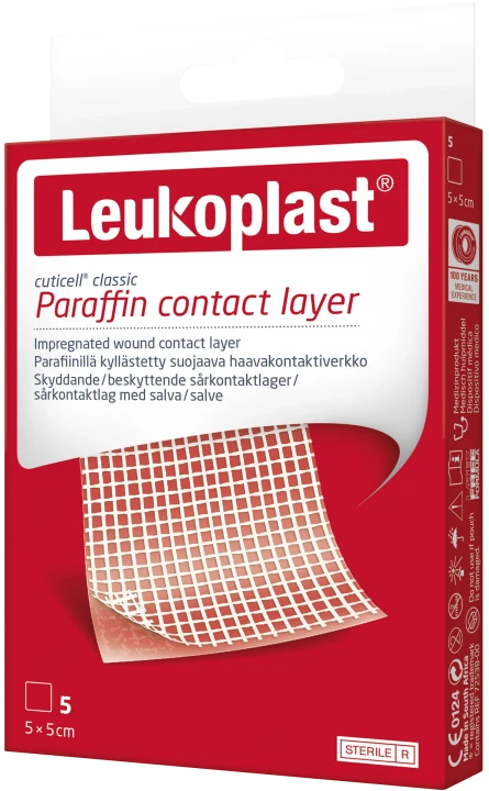 Leukoplast Cuticell Classic 5cm x 5cm 5st Leukoplast