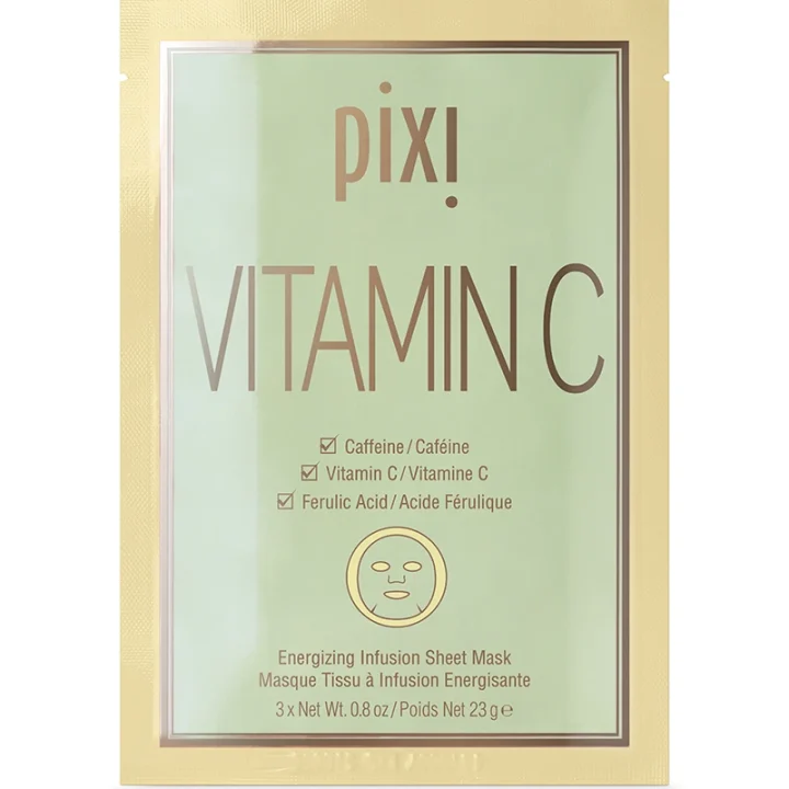 Pixi Vitamin-C Energizing Sheet Mask 3 x 23 g Pixi