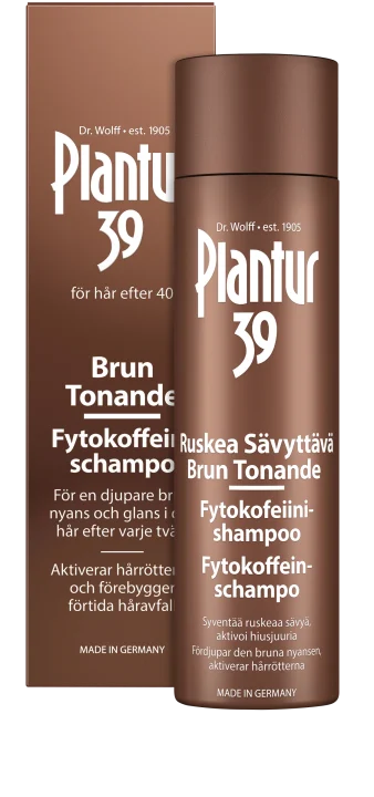 Plantur 39 Schampo Brun Ton Fytokoffein 250 ml Plantur