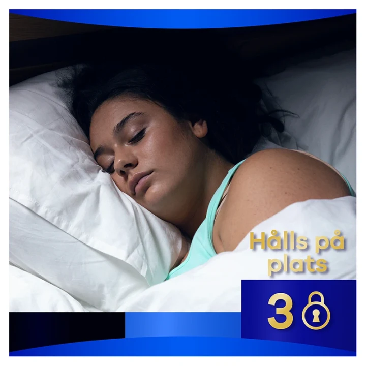 Always Ultra Secure Night Stl 4 Bindor Med Vingar 16 st Always