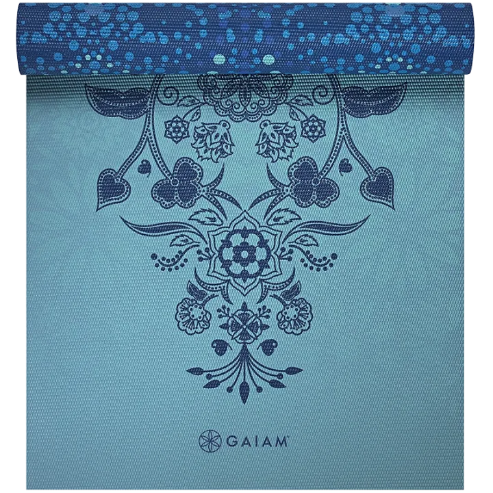 Gaiam Mystic Sky Yoga Mat 6 mm Premium Reversible Gaiam