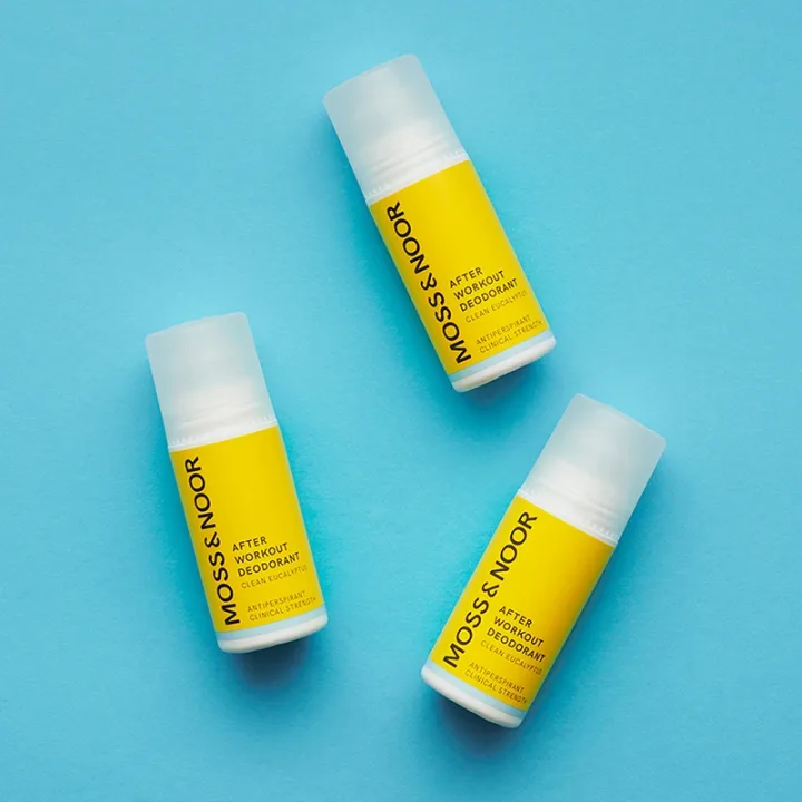 Moss & Noor After Workout Deodorant Clean Eucalyptus 3-pack Moss & noor