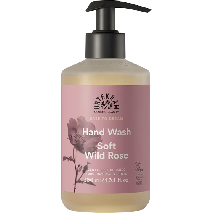 Urtekram Dare To Dream Soft Wild Rose Hand Wash 300 ml Urtekram