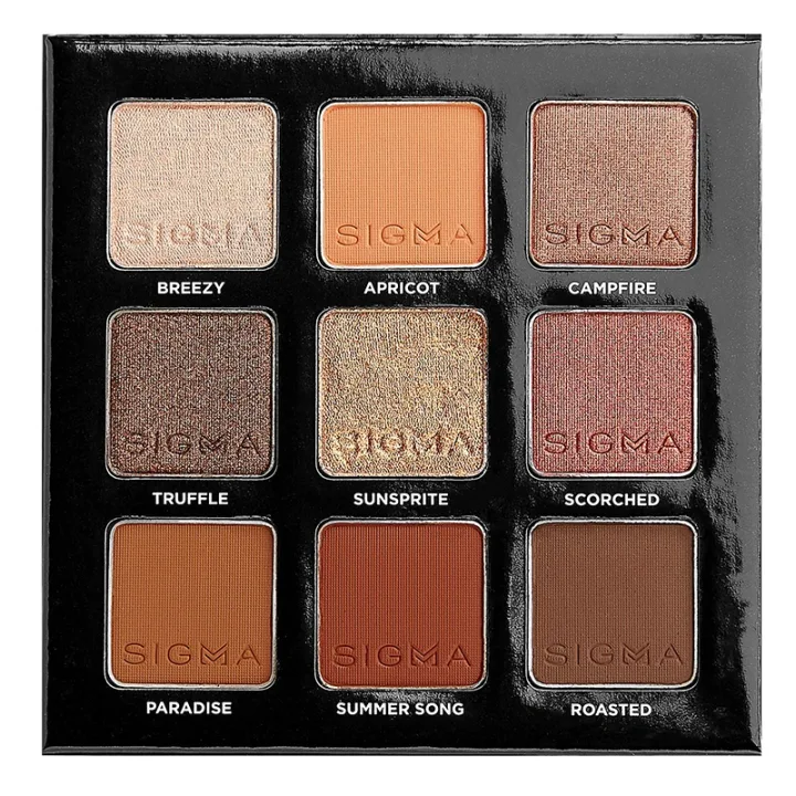 Sigma Beauty Fiery Eyeshadow Palette Sigma Beauty