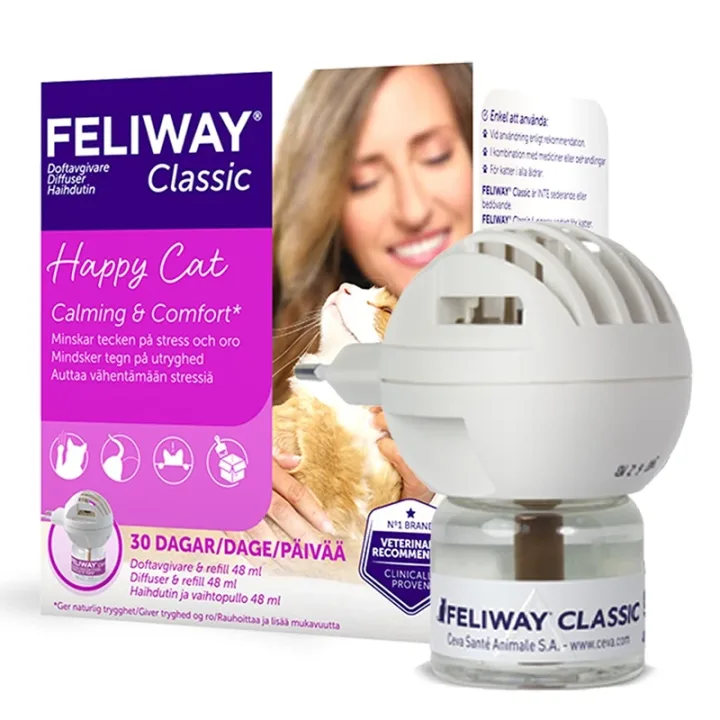 Feliway Classic Doftavgivare med Refill för katt Feliway