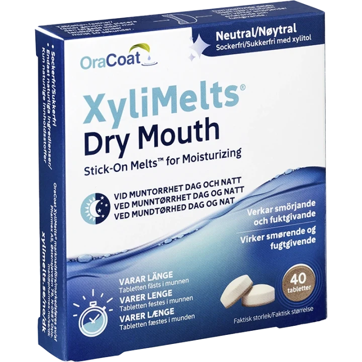 XyliMelts Dry Mouth Neutral 40 st XyliMelts