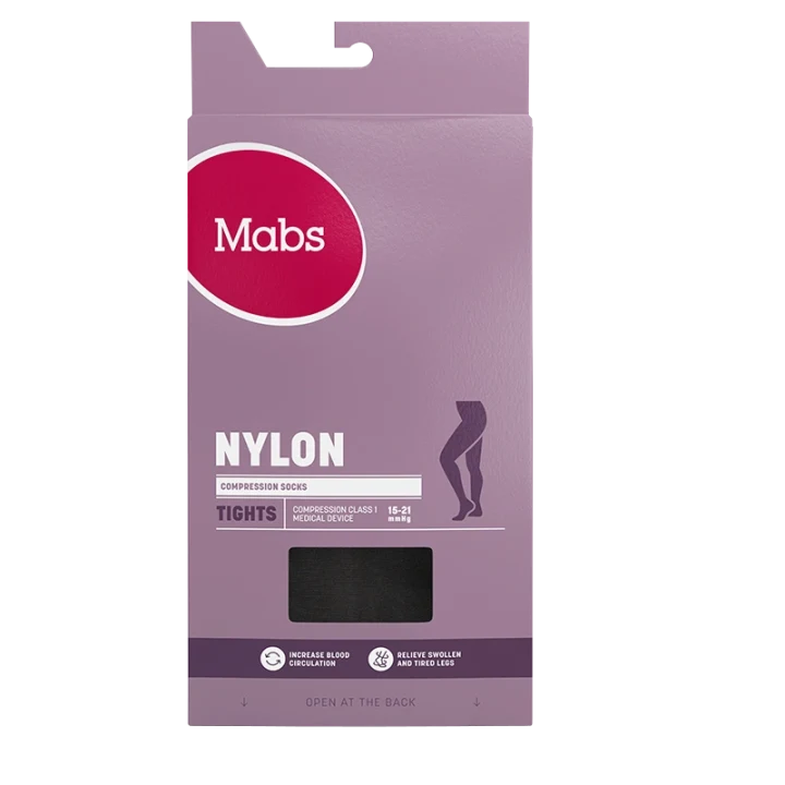 Mabs Nylon Tights Black 1 par S Mabs