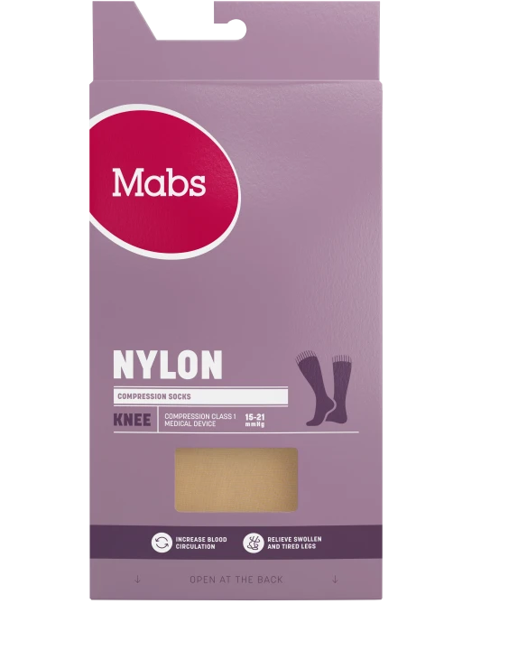 Mabs Nylon Knee Wide Sand 1 par L Mabs