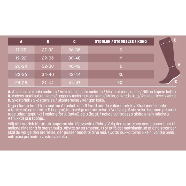 Mabs Wool Knee Black 1 par L Mabs