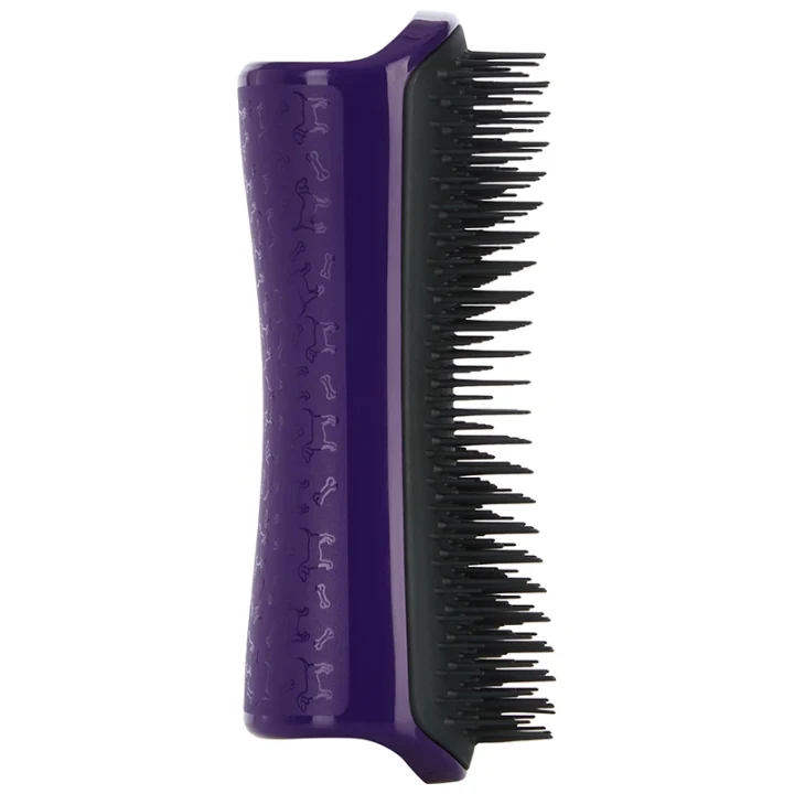 Pet Teezer De-Shedding & Dog Grooming Brush Purple & Grey Pet Teezer