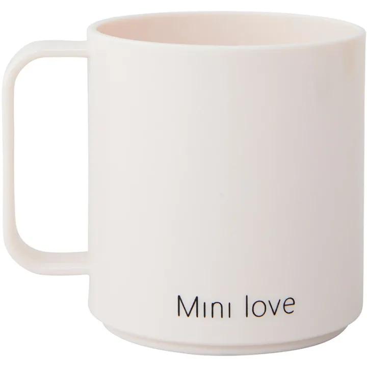 Design Letters Mini Love cup with handle 175ml Pastel Beige Designletters