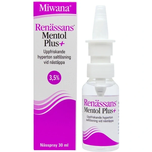 Renässans Mentol Plus nässpray 30 ml Renässans