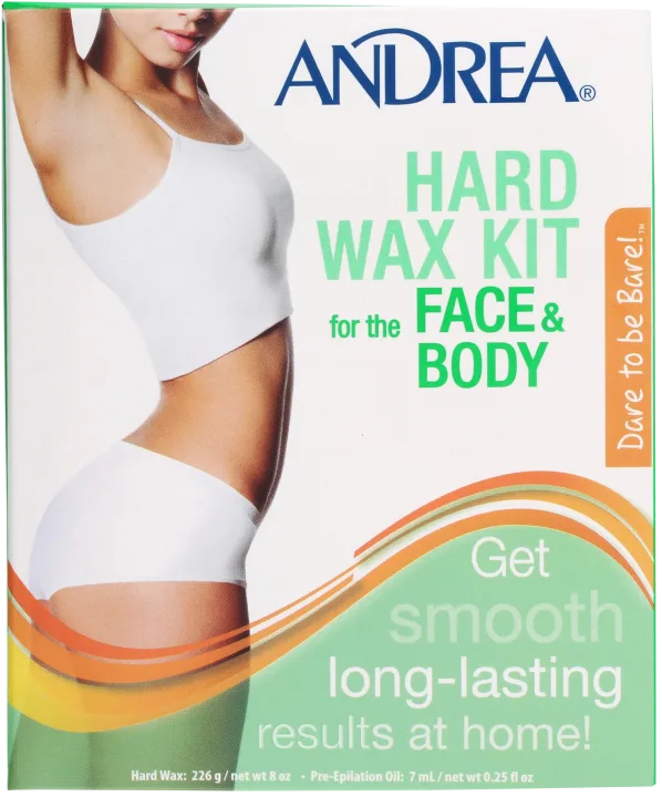 Andrea Hard Wax Kit 226g Andrea