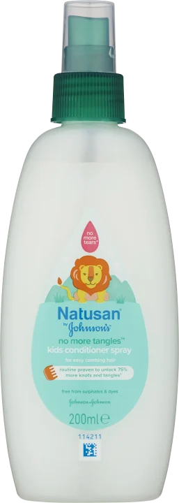 Natusan No More Tangles Kids Conditioner Spray 200 ml Natusan