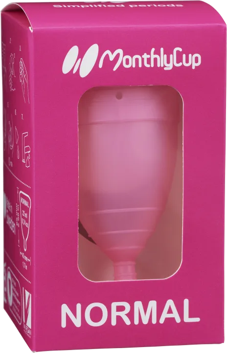 MonthlyCup Menskopp Pink Topaz Normal MonthlyCup