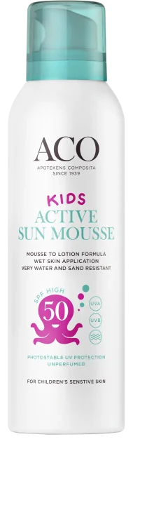 ACO Sun Kids Act Mousse SPF50 150 ml ACO