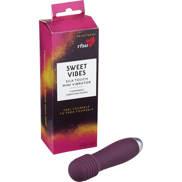 RFSU Sweet Vibes Silk Touch Mini Vibrator Rfsu