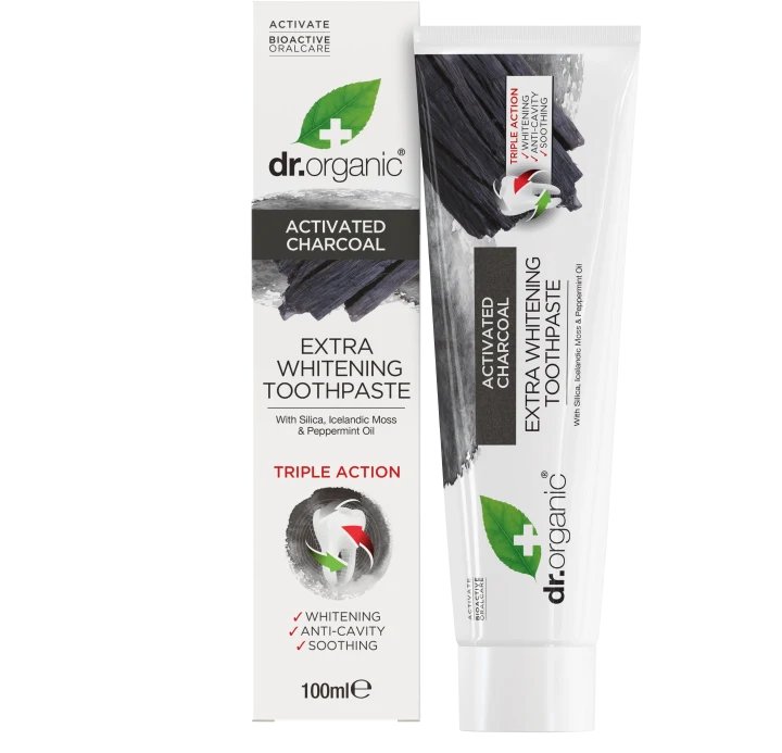 Dr. Organic Activated Charcoal Toothpaste 100 ml Dr.Organic