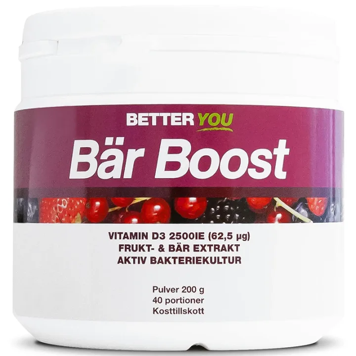 Better You Bär Boost Pulver Naturell 200 g Better You