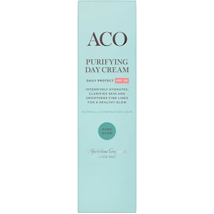 ACO Face Pure Glow Purifying Day Cream SPF 30, 50 ml ACO