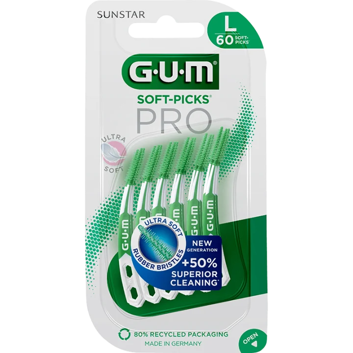 GUM Soft-Picks PRO Large 60 st Gum