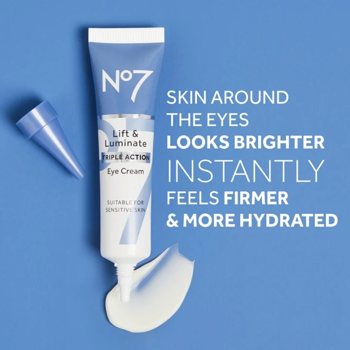 No7 Lift & Luminate Triple Action Eye Cream 15 ml No7