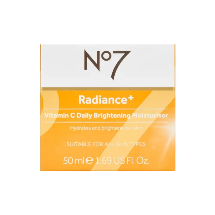 No7 Radiance+ Vitamin C Daily Brightening Moisturiser 50ml No7