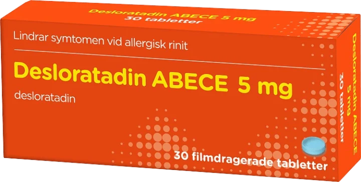 Desloratadin ABECE filmdragerad tablett 5 mg 30 st ABECE