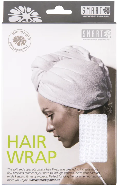 Smart Hairwrap Waffle White Smart