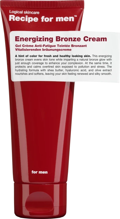 Recipe for Men Enerigizing Bronze Cream 75 ml Recipe for Men