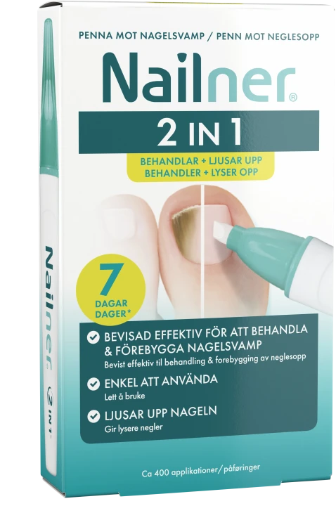 Nailner Penna 2-i-1 4 ml Nailner