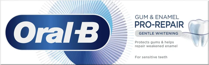 Oral-B Gum & Enamel Pro-Repair Gentle Whitening 75 ml Oral-B