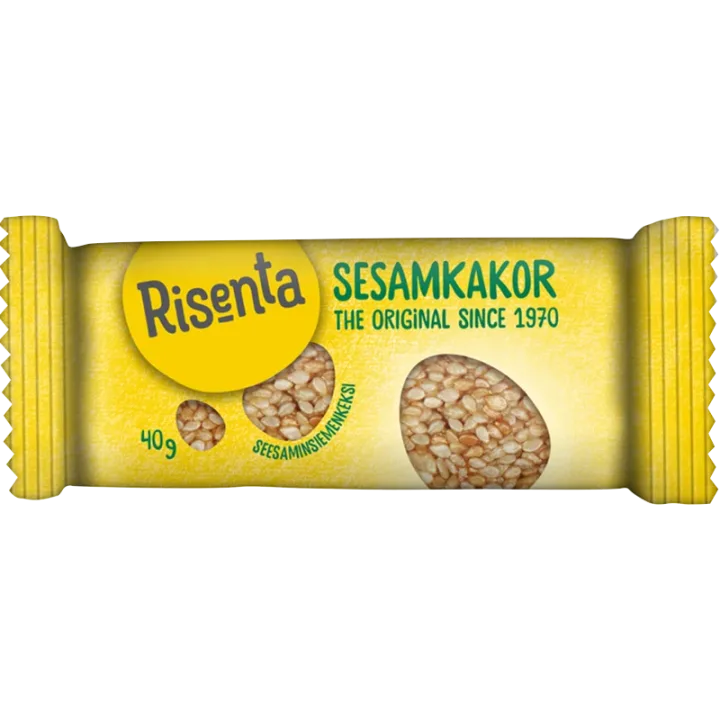 Risenta Sesamkakor Original 40 g Risenta