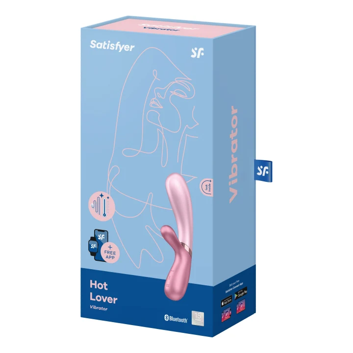 Satisfyer Hot Lover Pink Rabbitvibrator Satisfyer