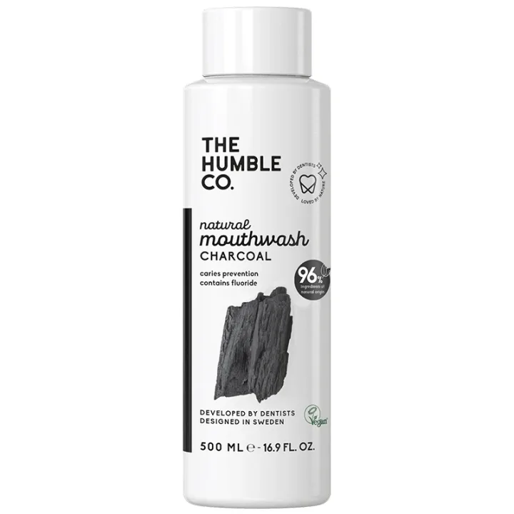 Humble Natural Mouthwash Charcoal 500 ml Humble