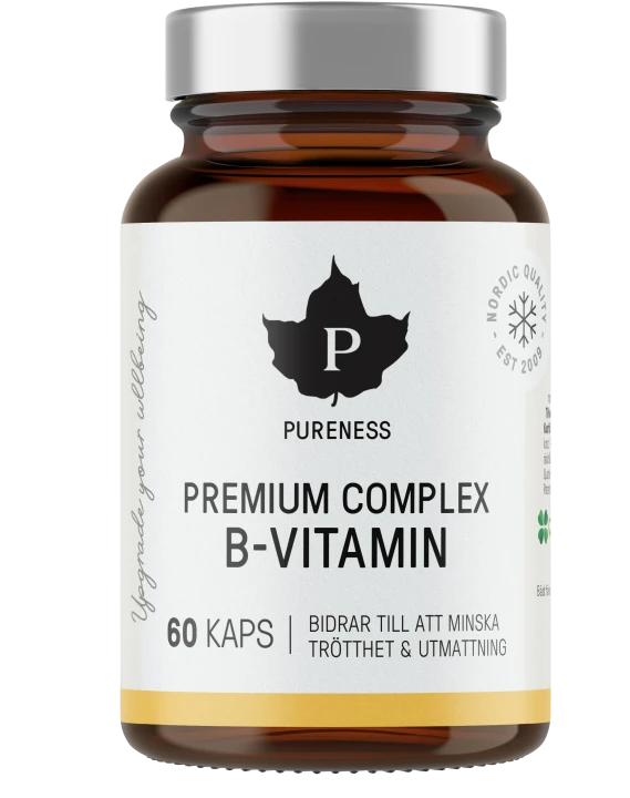 Pureness Premium Complex B-vitamin 60 kapslar Pureness