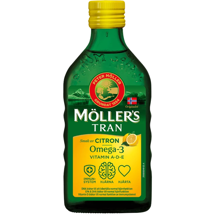 Möllers Tran Citron 250 ml Möllers Tran